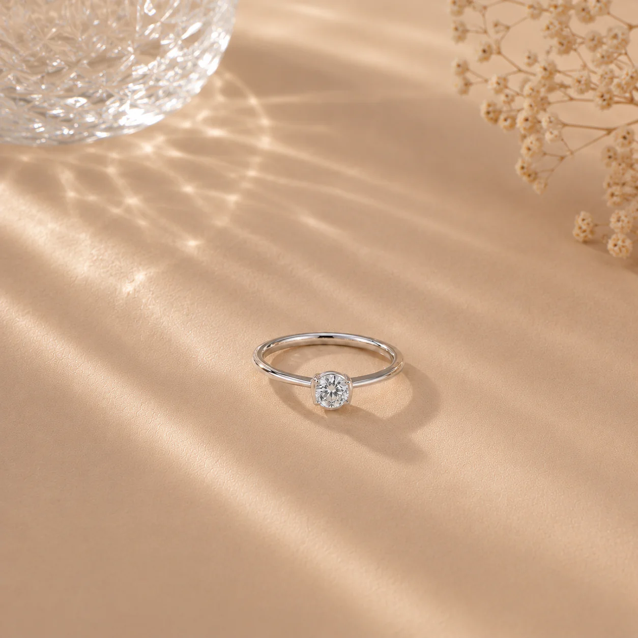 Classic Solitaire CZ Ring - Image 4