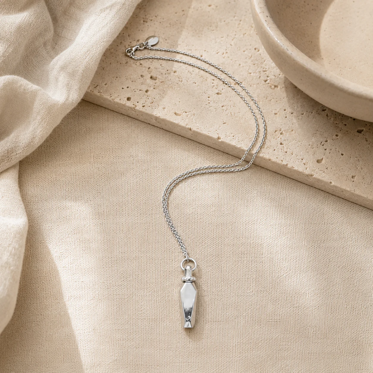 Column Drop Necklace - Image 4