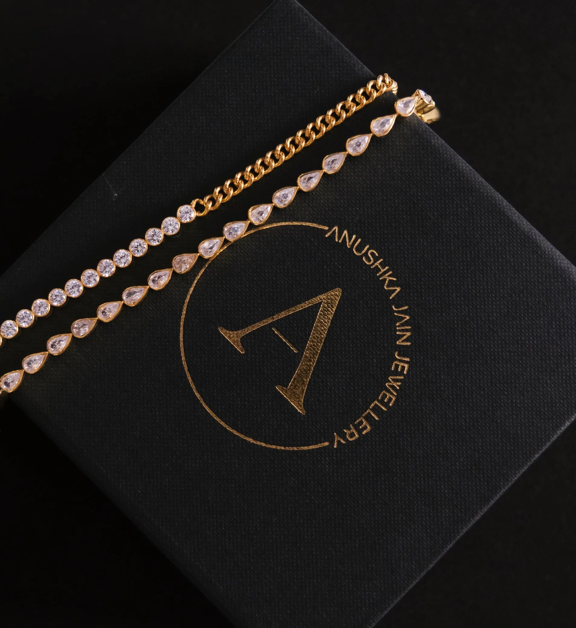 Curb Diamond Tennis Bracelet - Image 5