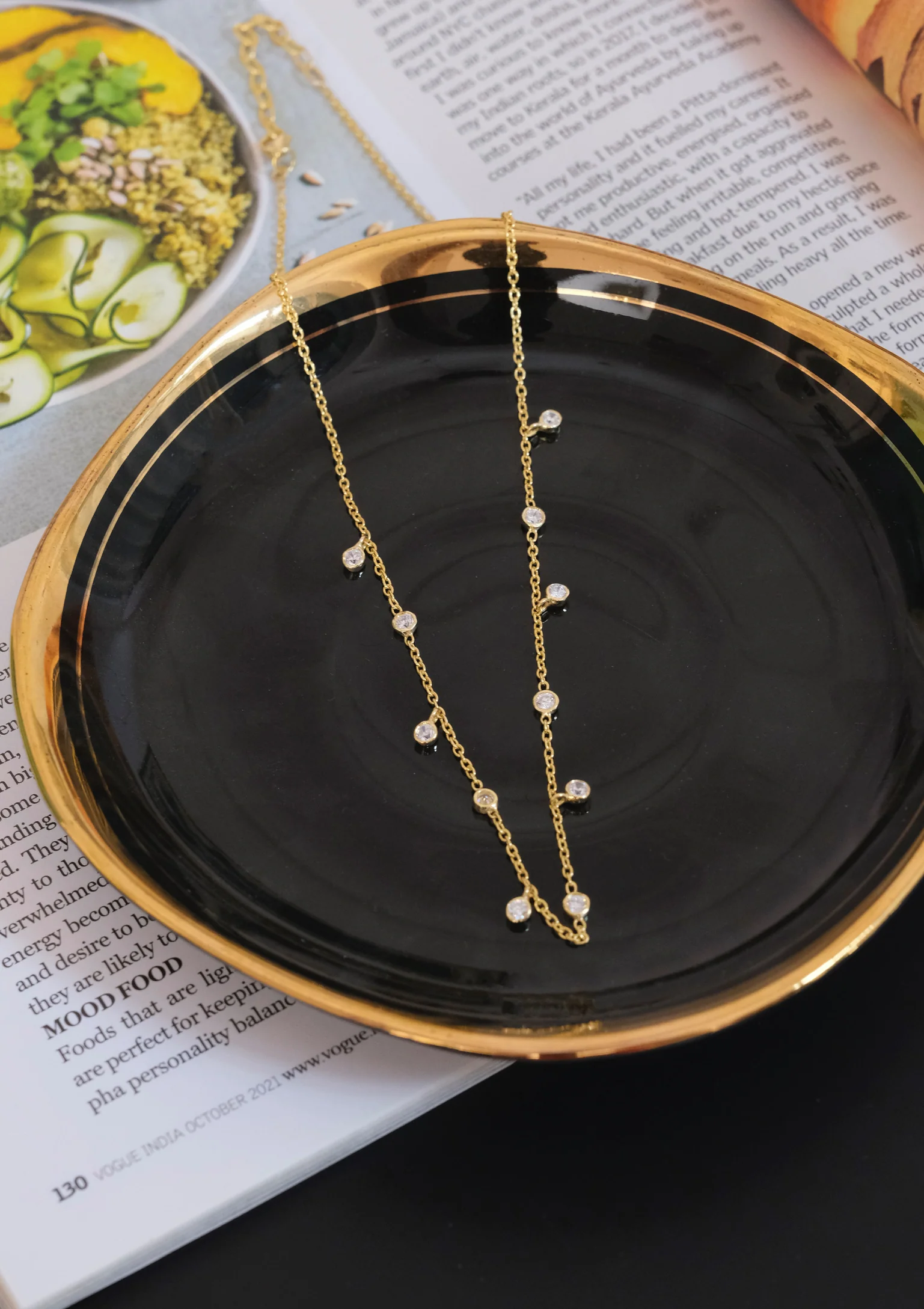 Delicate Diamond Necklace - Image 8