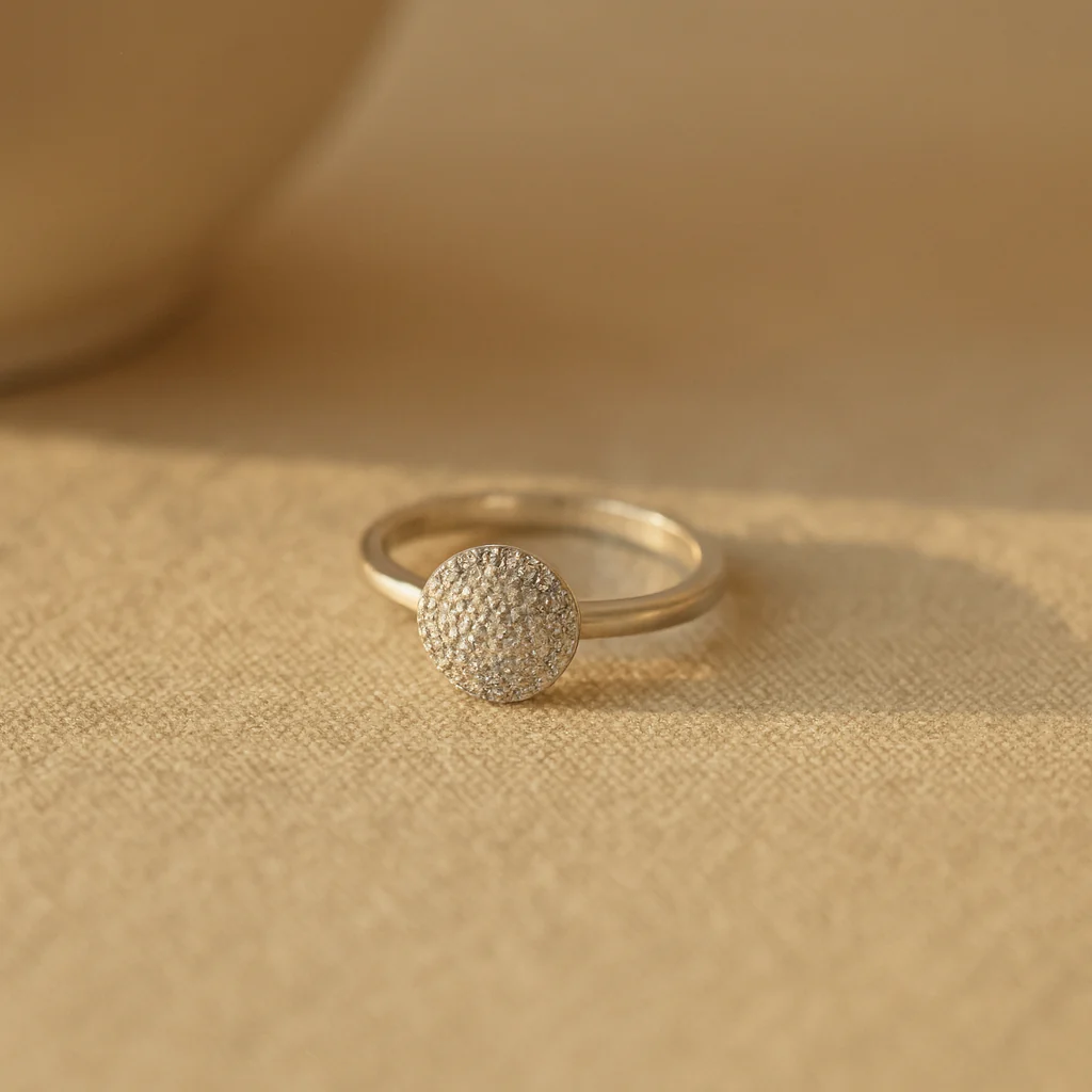 Diamond Circle Ring - Image 4