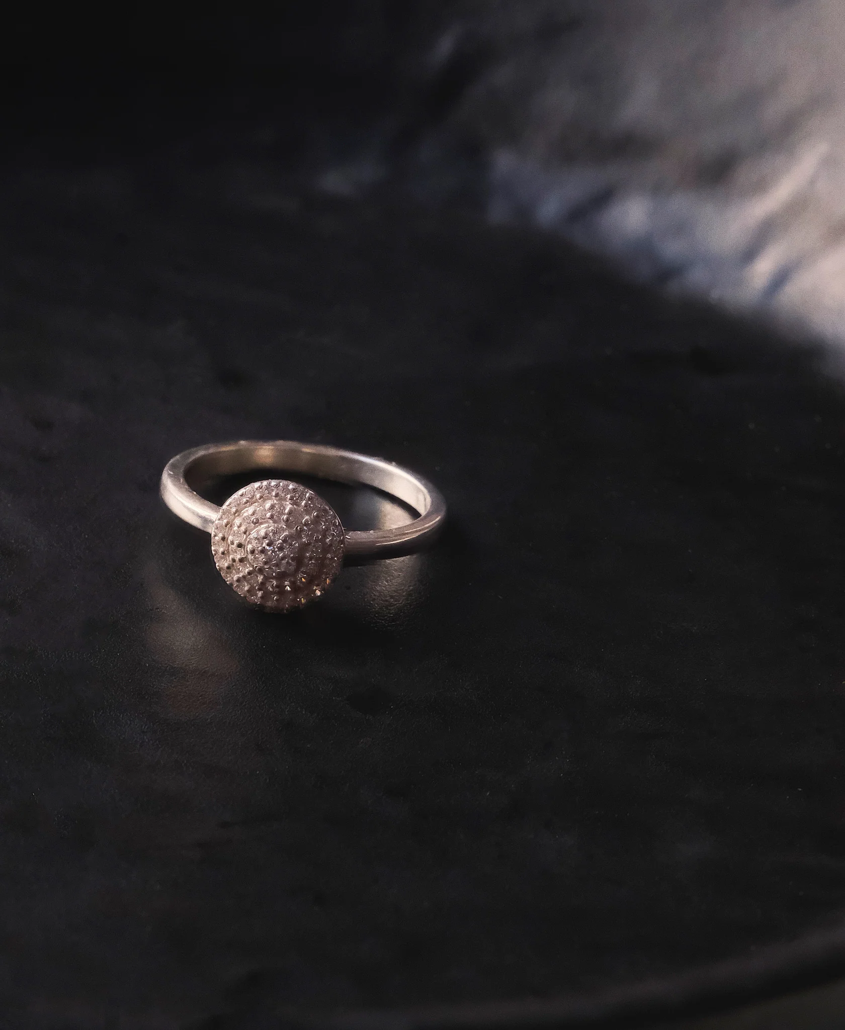 Diamond Circle Ring - Image 7