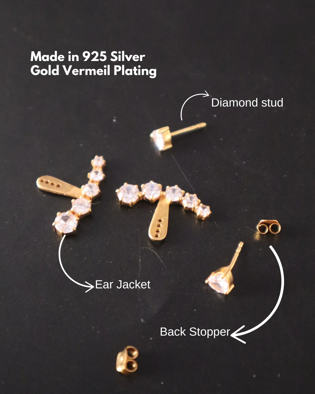 Diamond Ear Jacket - Image 4