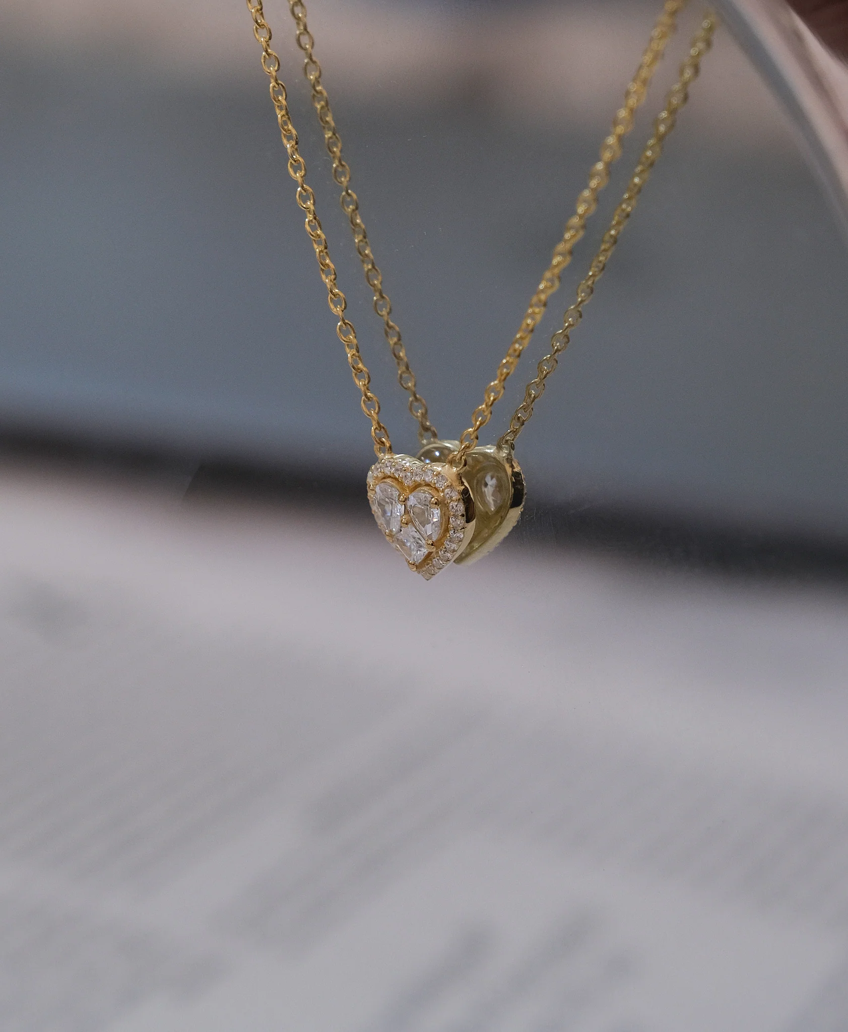 Diamond Heart Necklace - Image 6