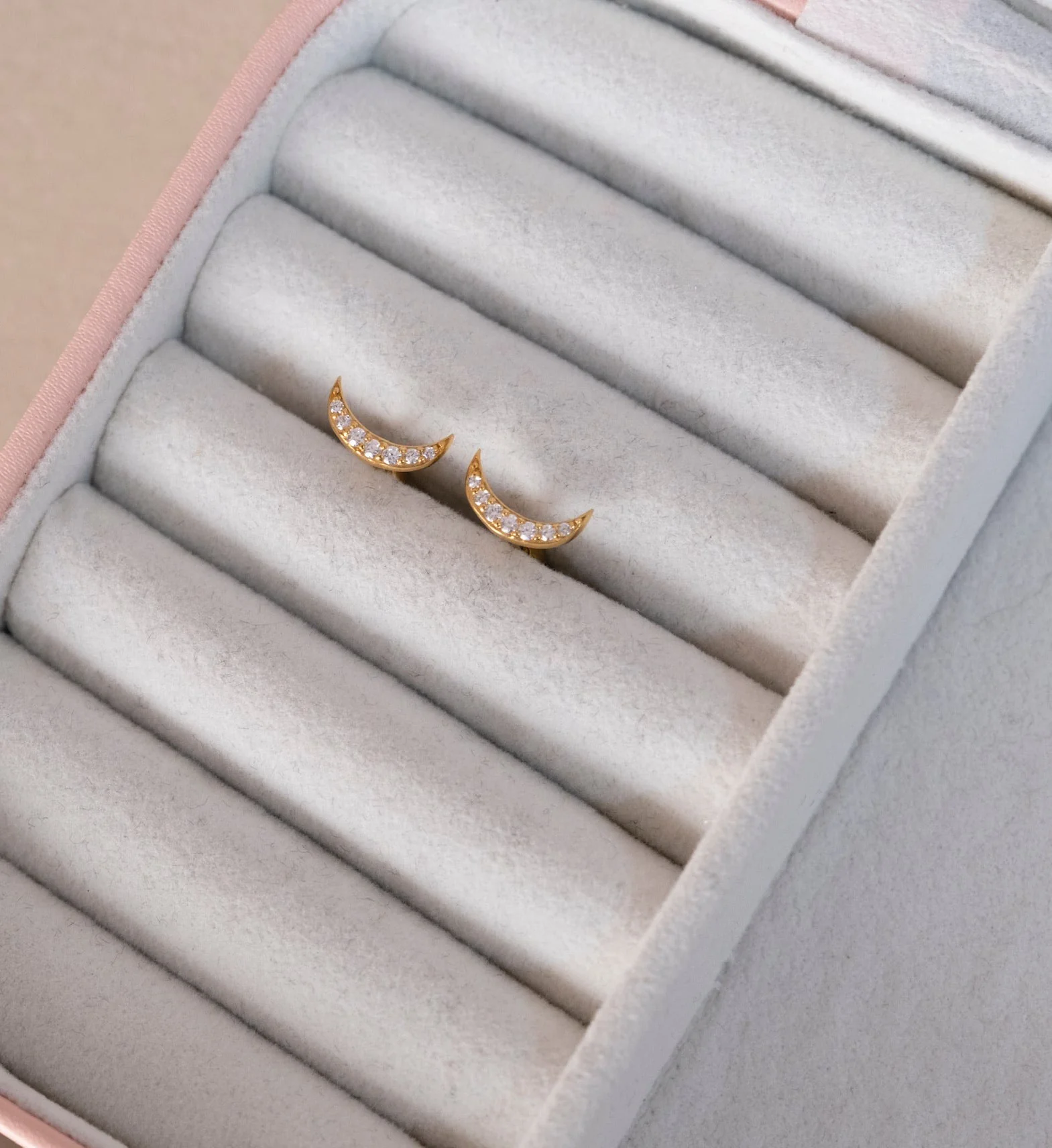 Diamond Lunar Studs - Image 4