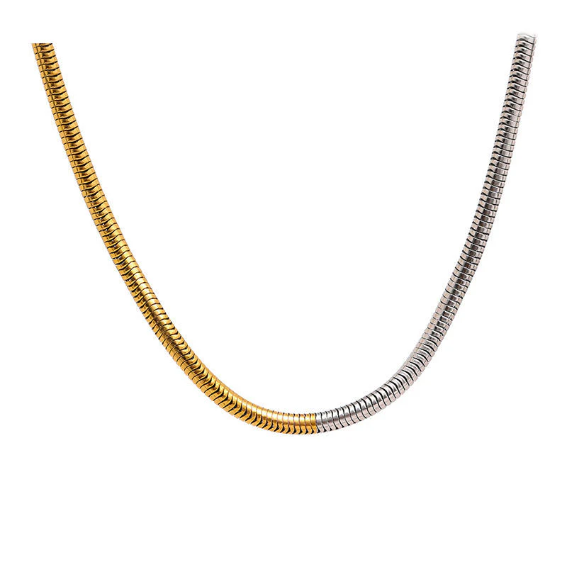 Dual Tone Snake Chain - Image 3