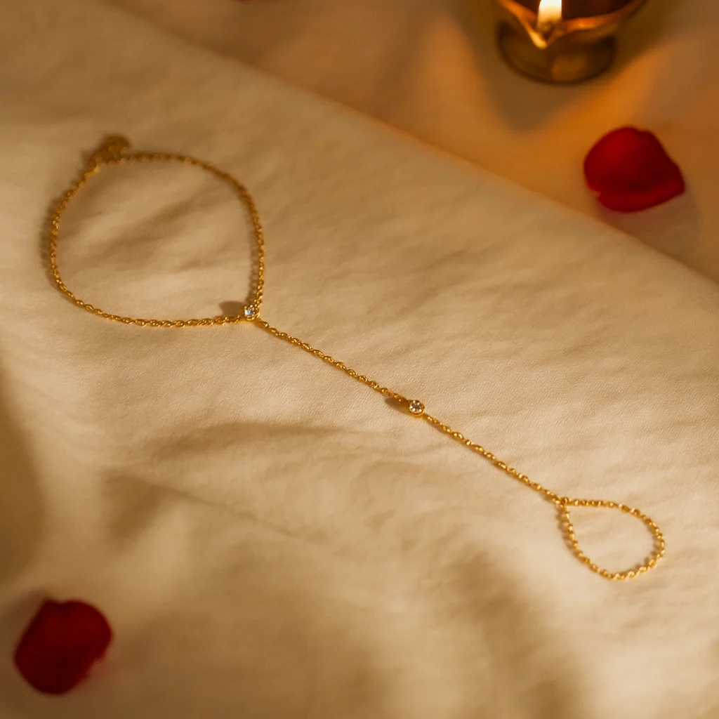 Duet Diamond Anklet - Image 3