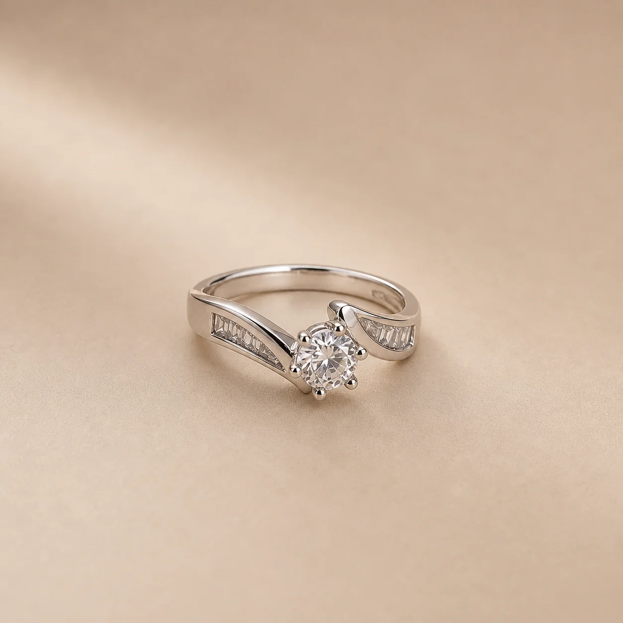 Elara Grace Solitaire Ring - Image 2