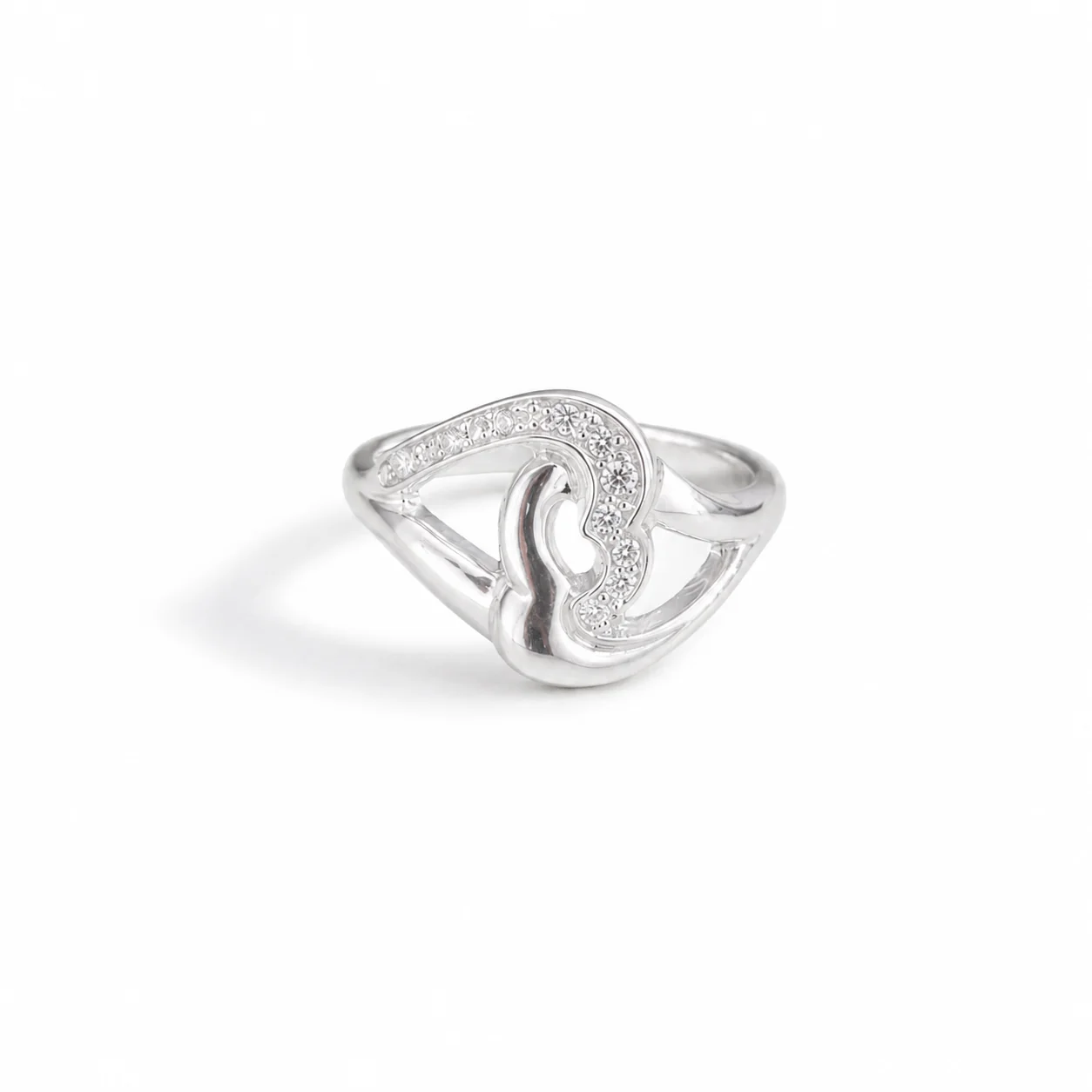 Elowen Twist Solitaire Ring - Image 4