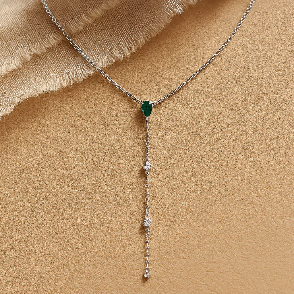 Elsa Lariat Necklace - Image 3
