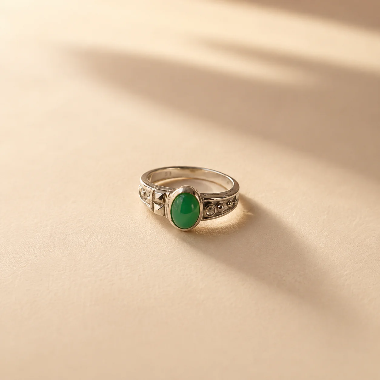 Emerald Heirloom Signet Ring - Image 2