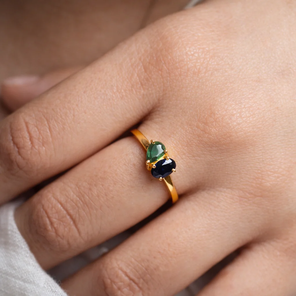 Emerald Sky Ring