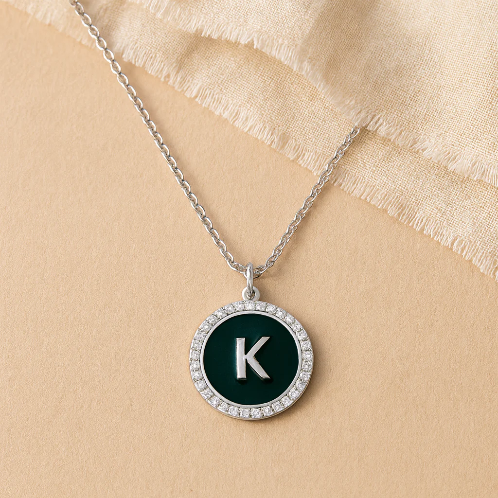 Enamel Initial Coin - Image 4