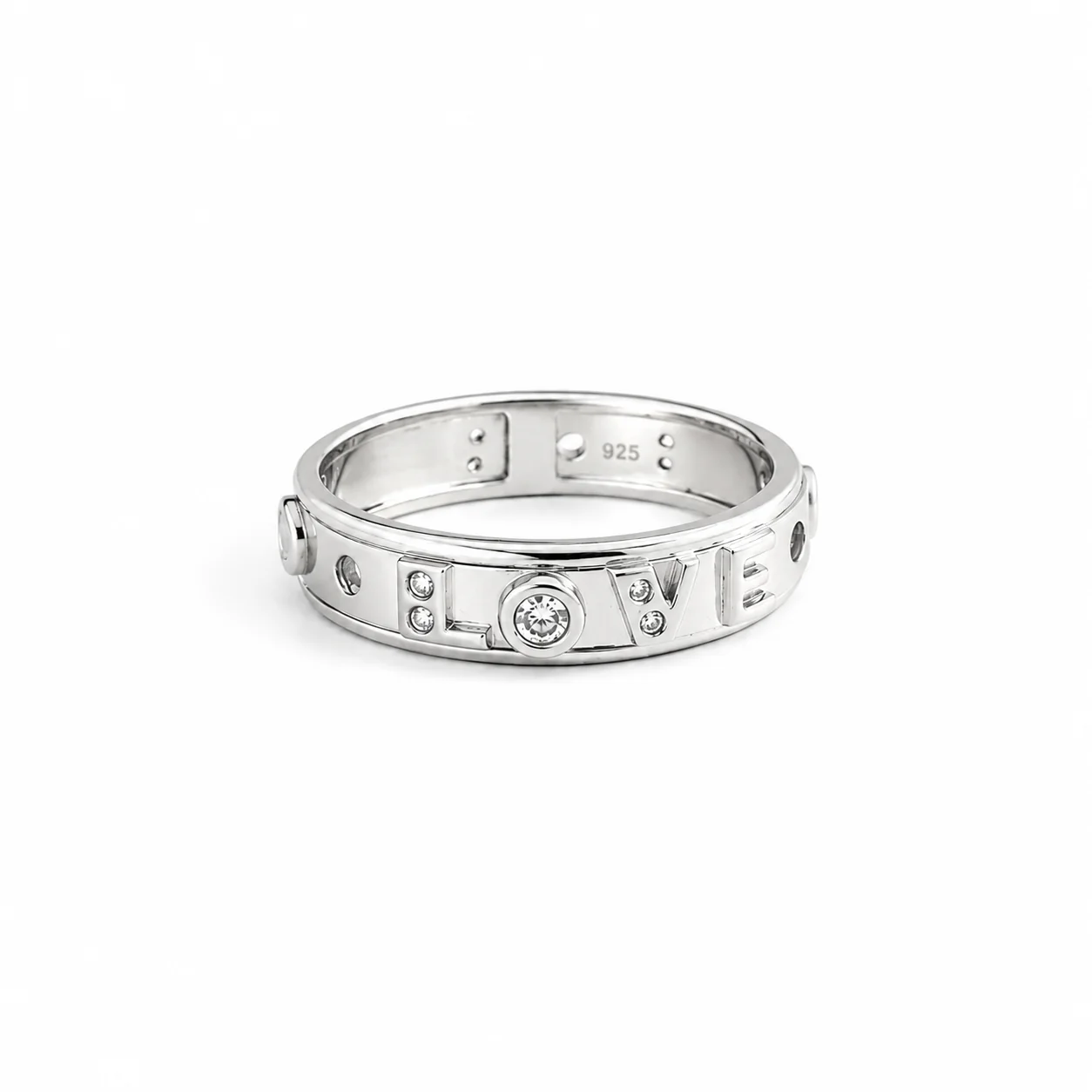 Endless Love Silver Band - Image 3