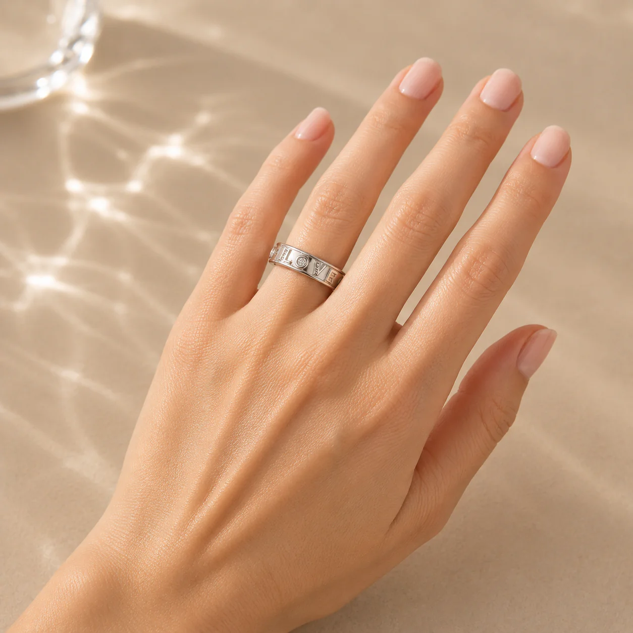 Endless Love Silver Band - Image 4