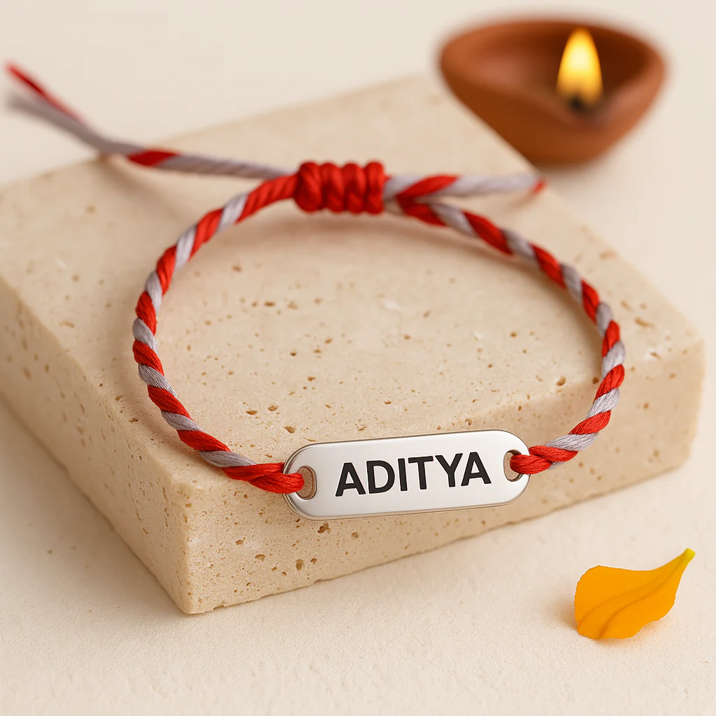 Engraved Bar Rakhi