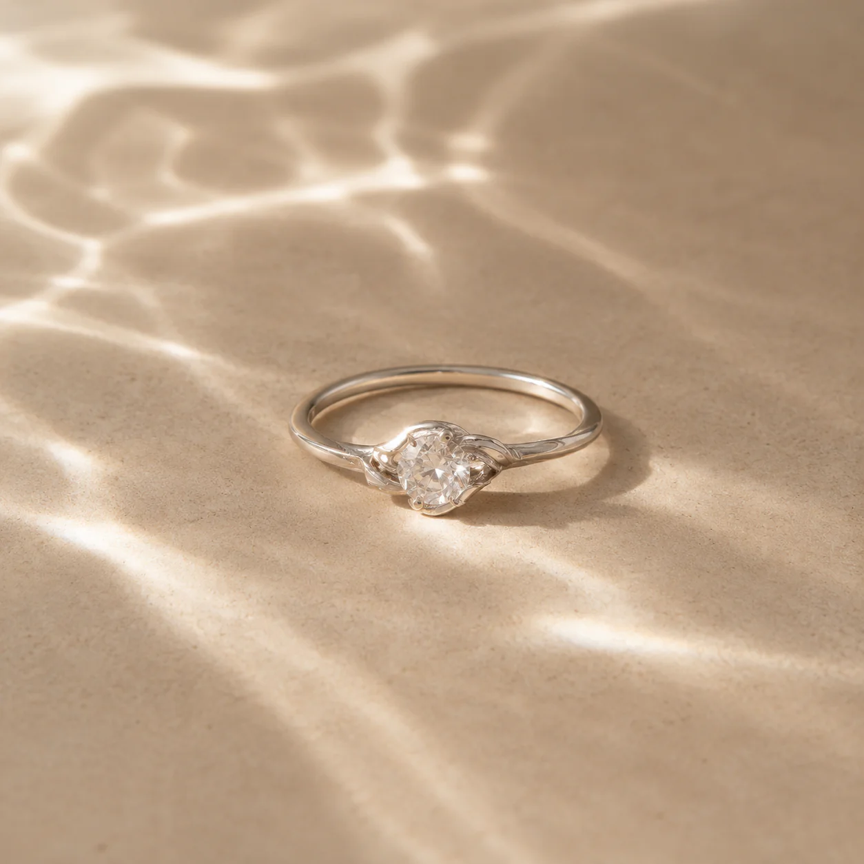 Eternal Knot Solitaire Ring - Image 3