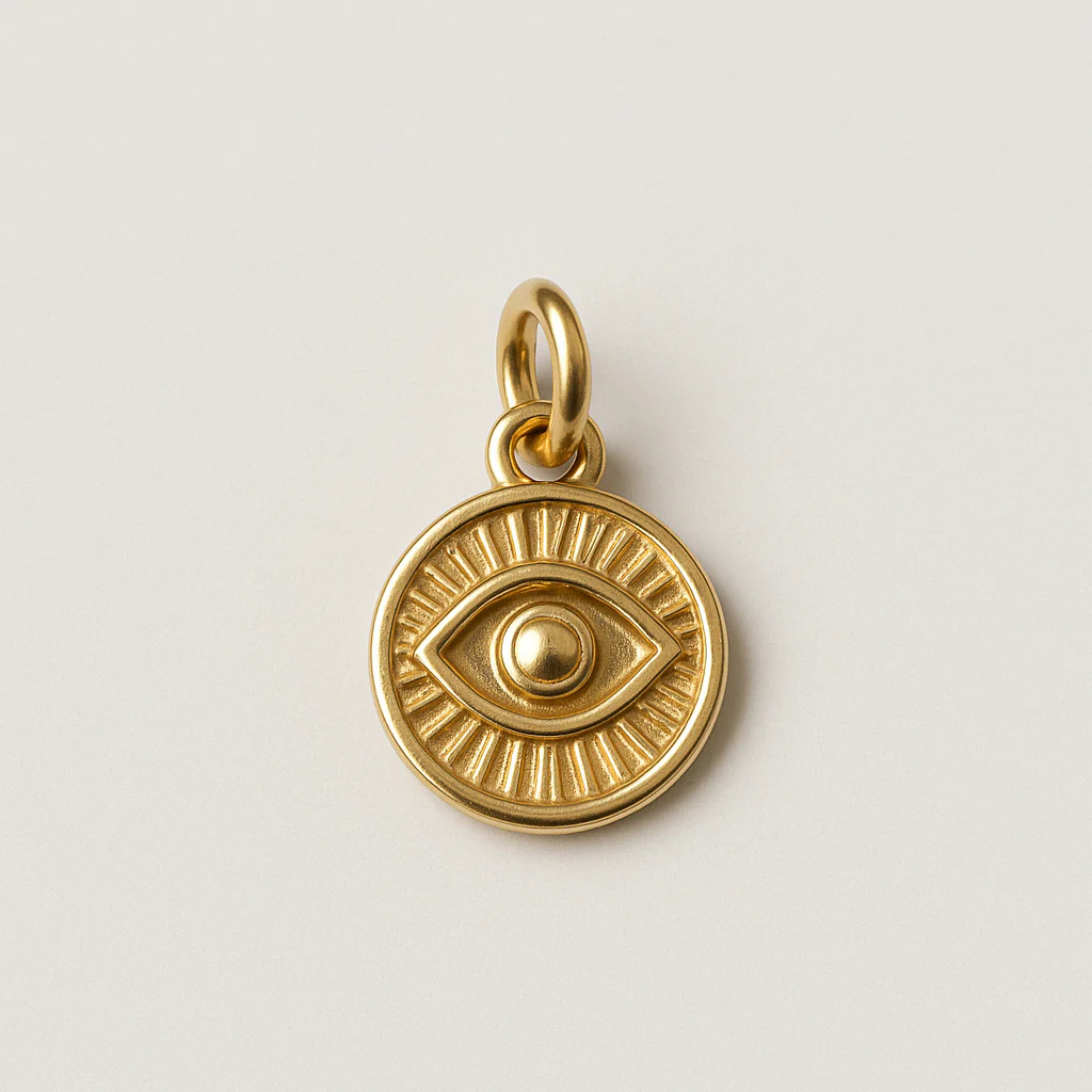 Evil Eye Coin ﻿Charm