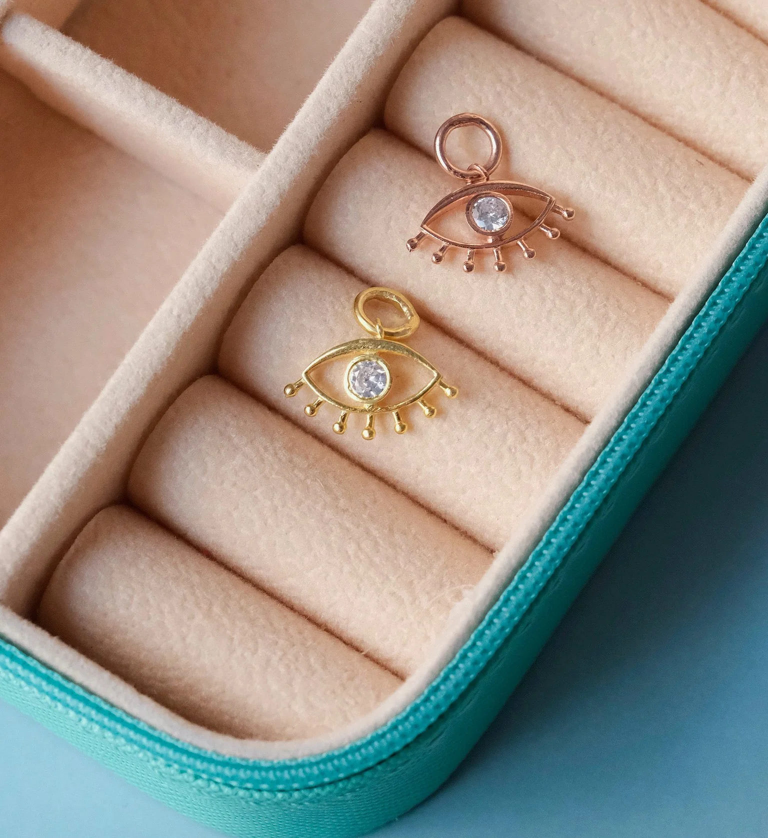 Evil Eye Diamond Charm - Image 2