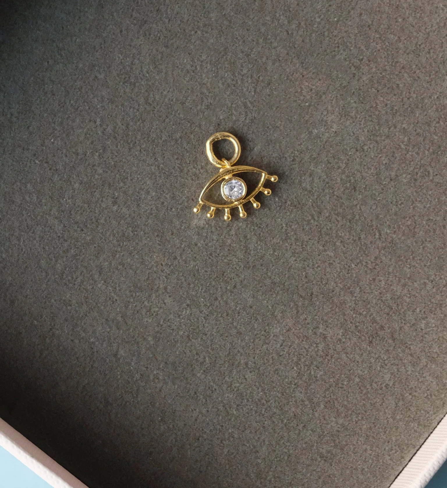 Evil Eye Diamond Charm - Image 7