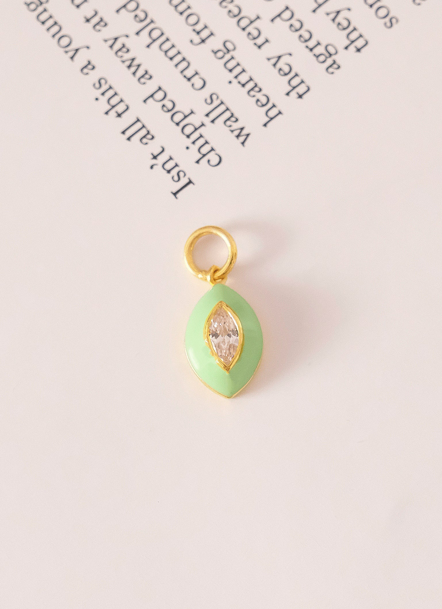 Evil Eye Enamel Charm - Image 4