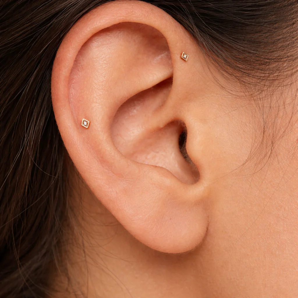 Kite Diamond Studs