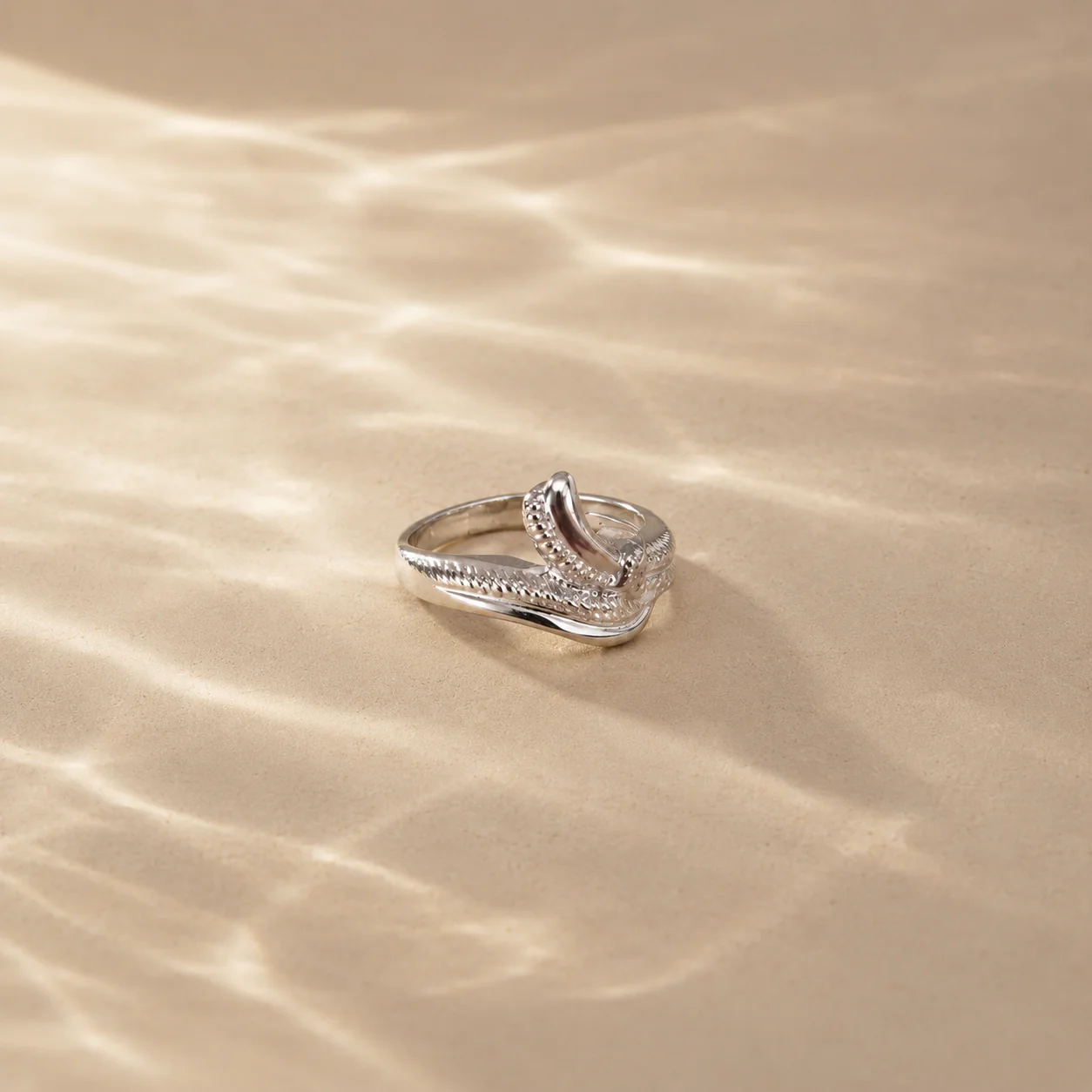 Feather Wrap Statement Ring - Image 4