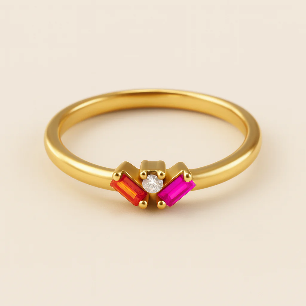 Floral Cascade Ring - Image 8