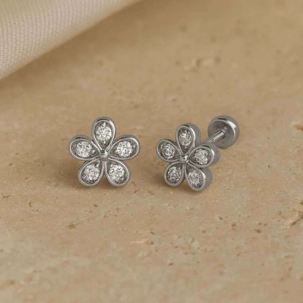 Flower Studs - Image 2