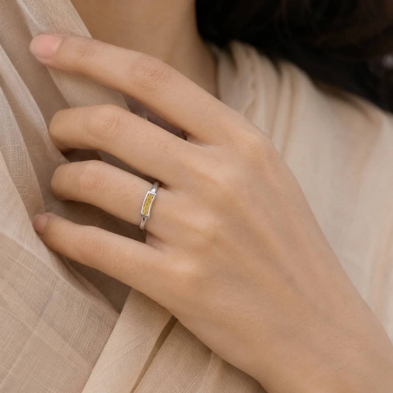Golden Horizon Ring - Image 4