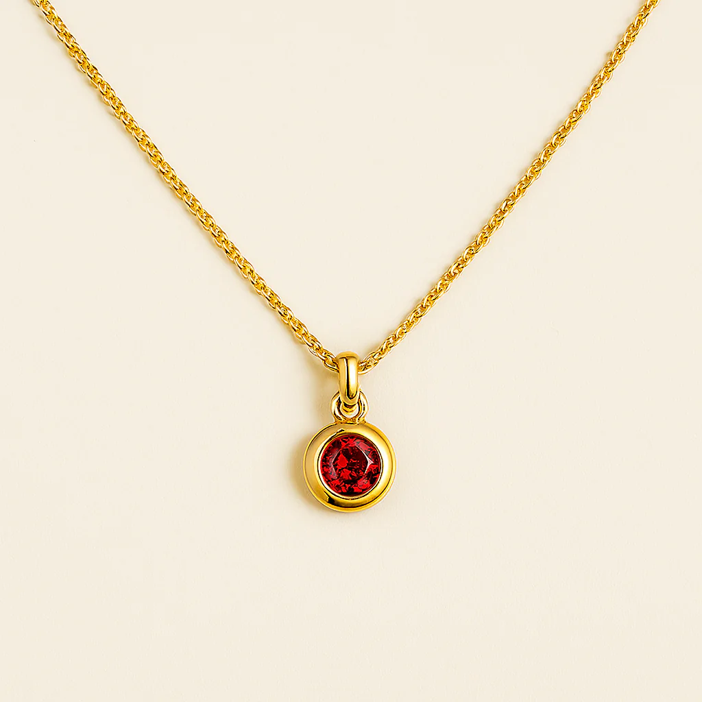 July Birthstone Necklace - Image 6