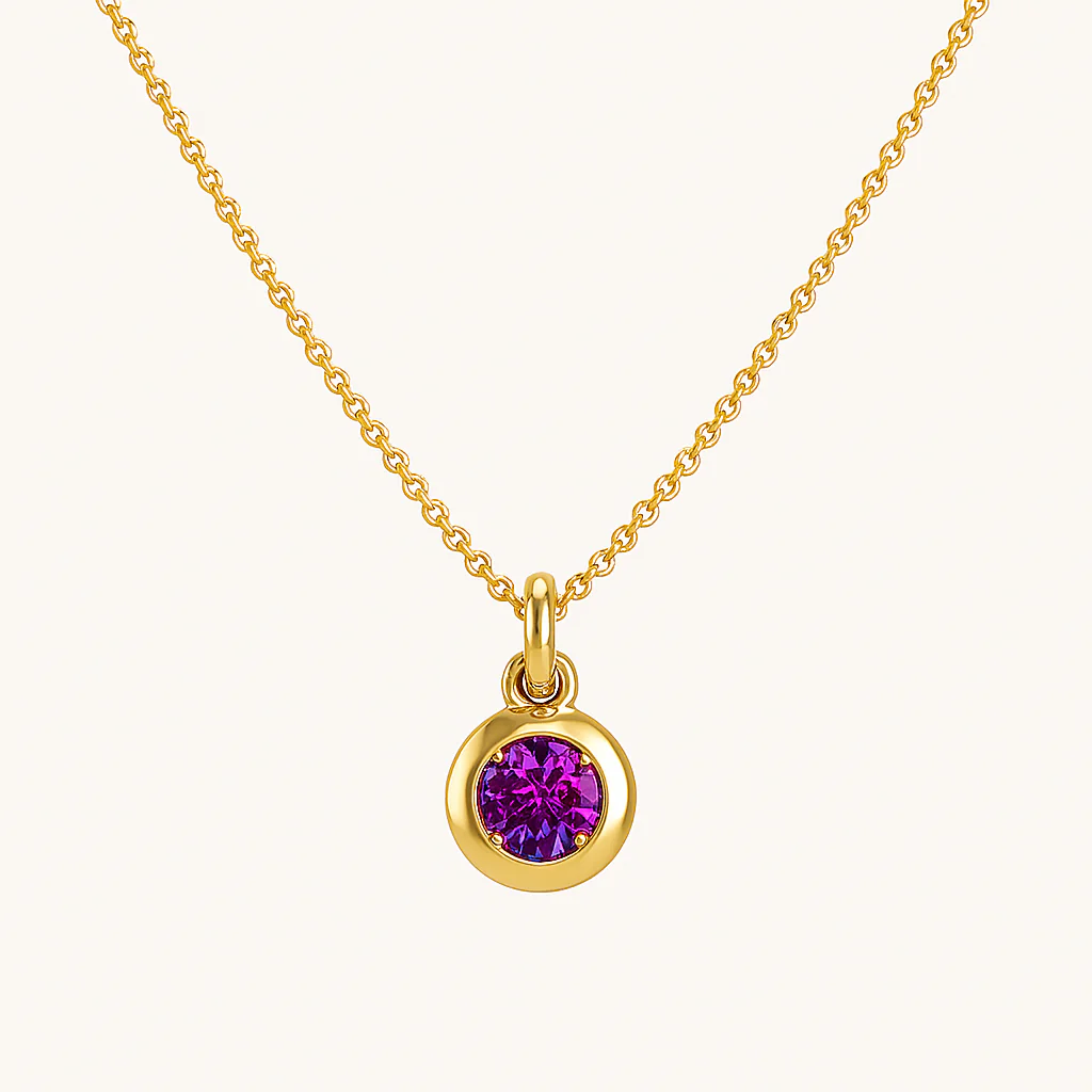 June Birthstone Necklace - Image 5