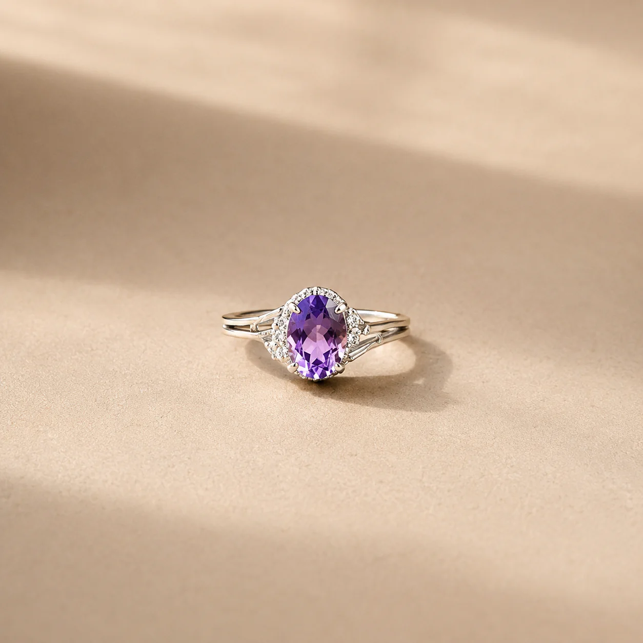 Lavender Grace Amethyst Ring - Image 2