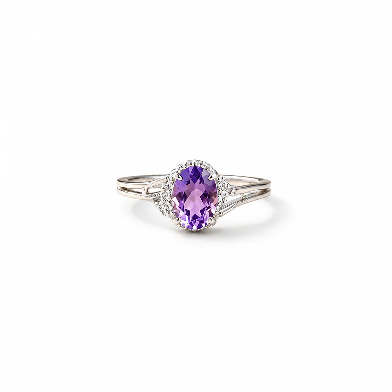 Lavender Grace Amethyst Ring - Image 3