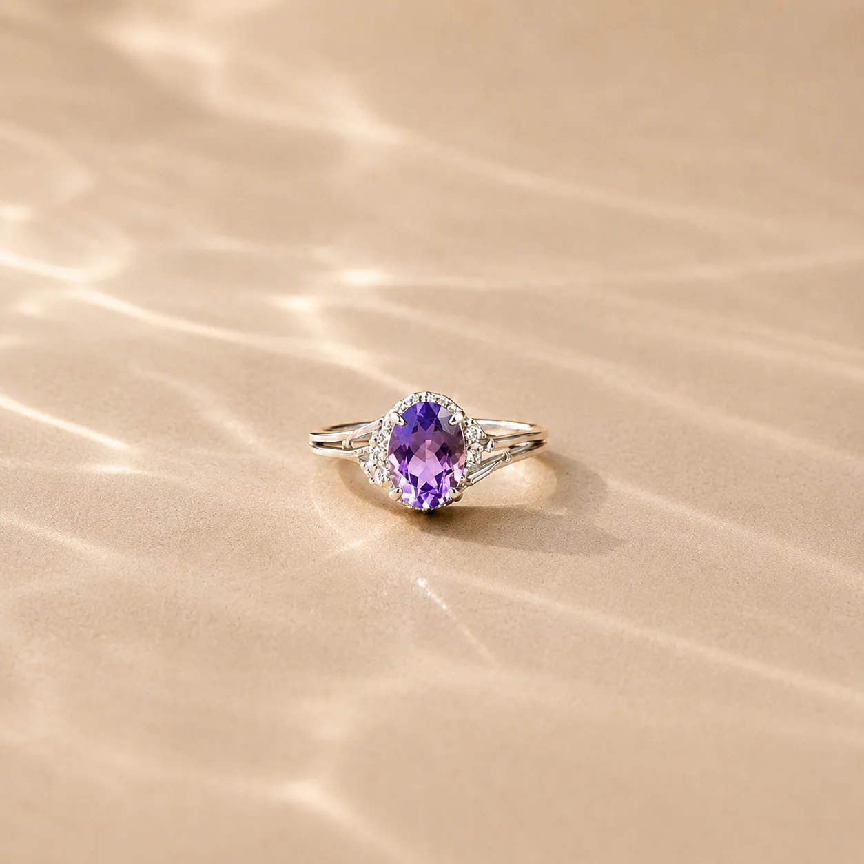 Lavender Grace Amethyst Ring - Image 4