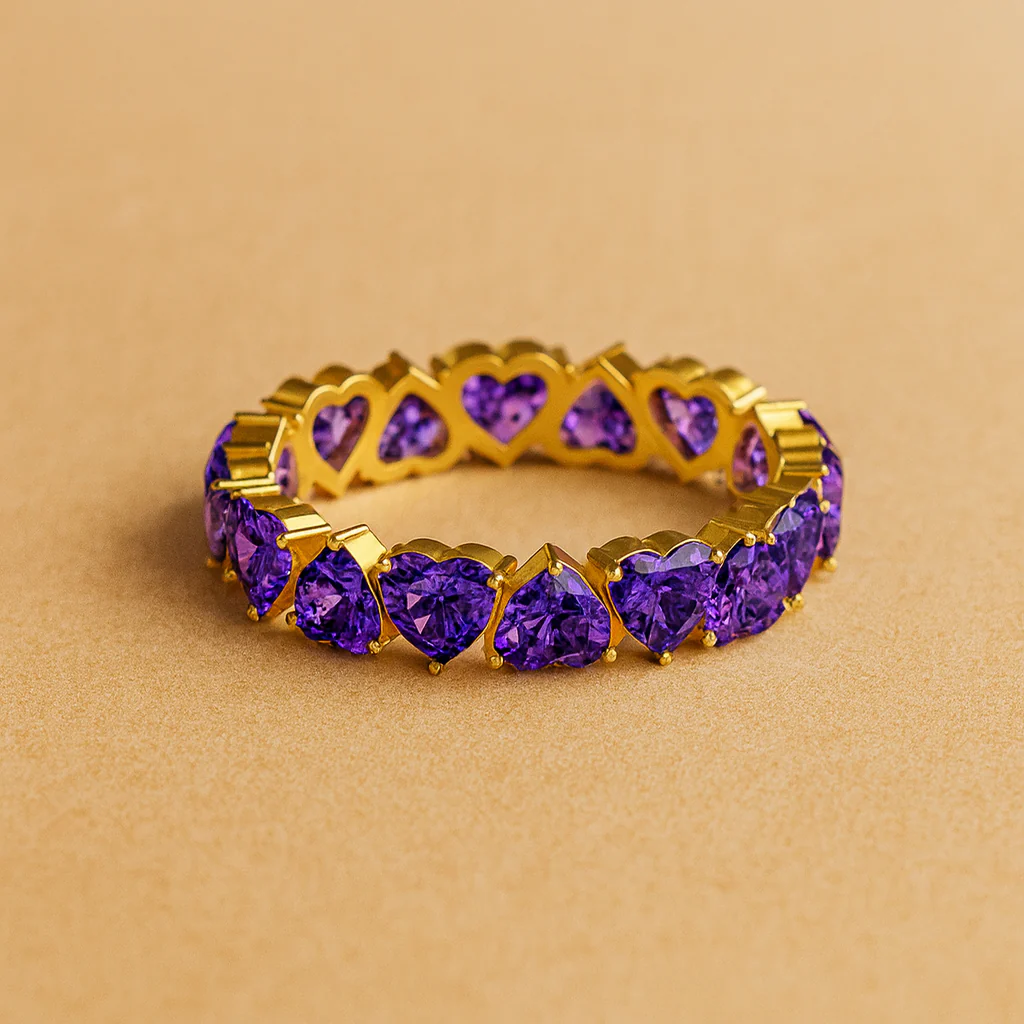 Lavender Love Eternity Ring - Image 2