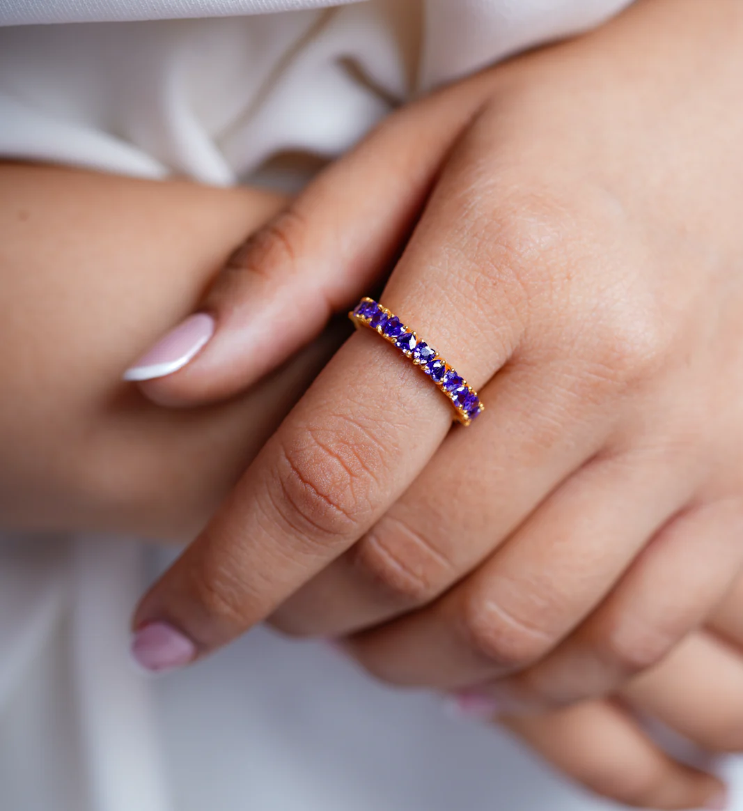 Lavender Love Eternity Ring - Image 3
