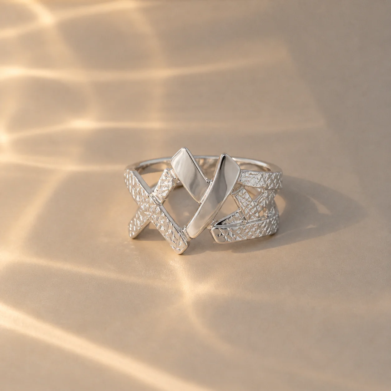 Liora Crisscross Ring - Image 3
