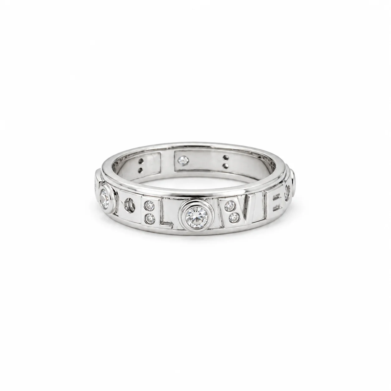 LOVE Eternity Band Ring - Image 4