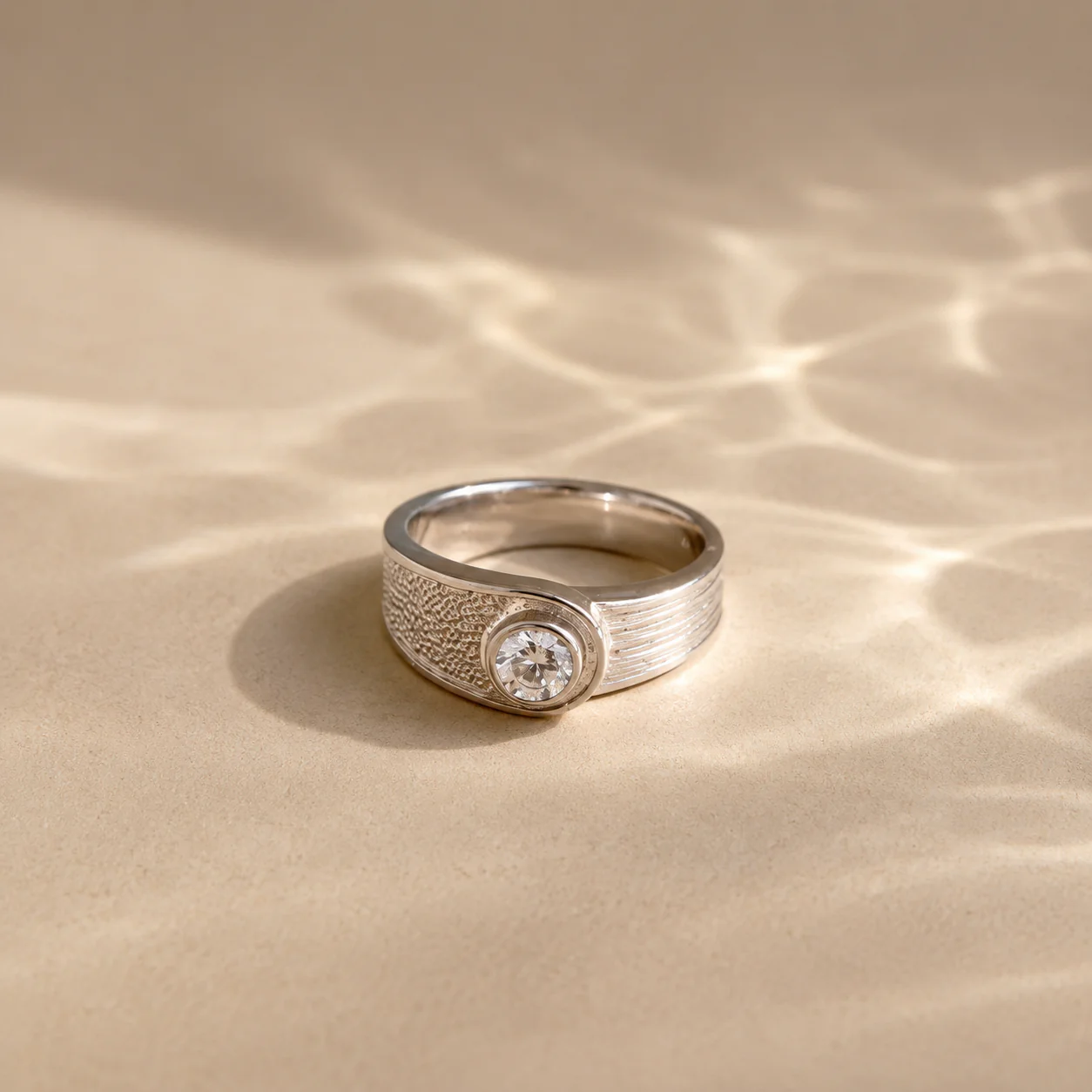 Luna Orbit CZ Ring - Image 3