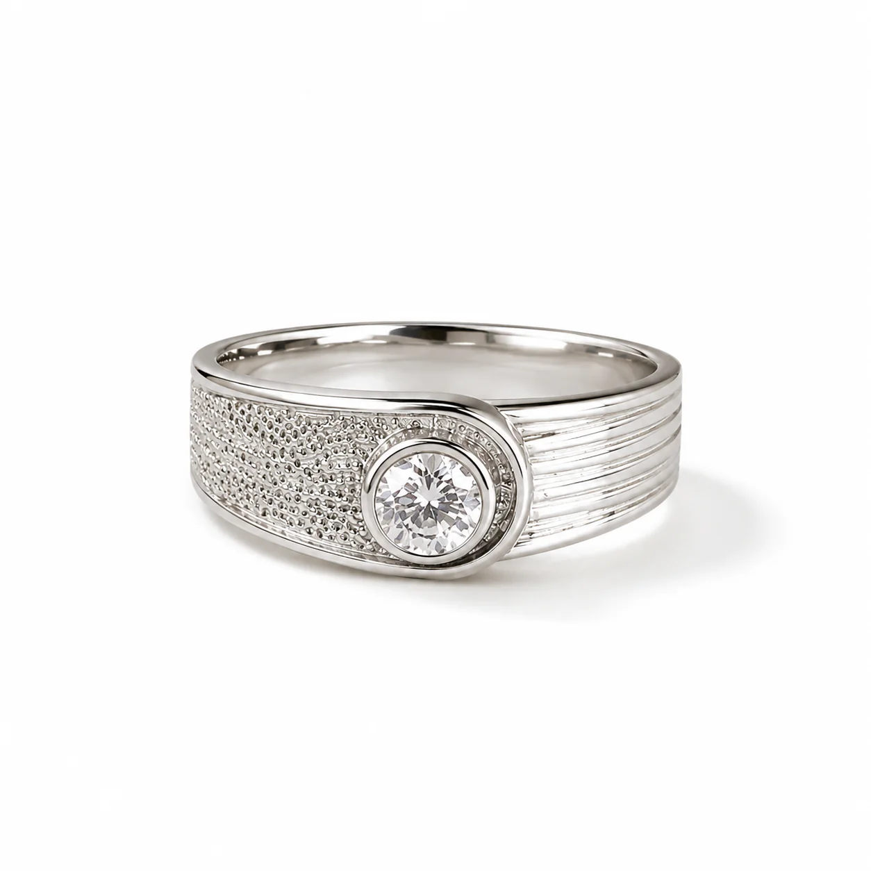 Luna Orbit CZ Ring - Image 4