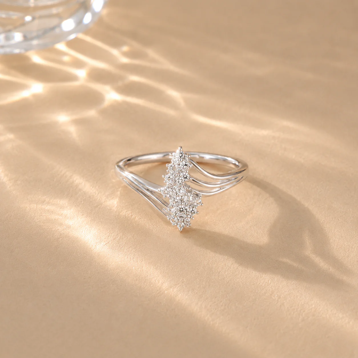 Marquise Cluster CZ Ring - Image 2