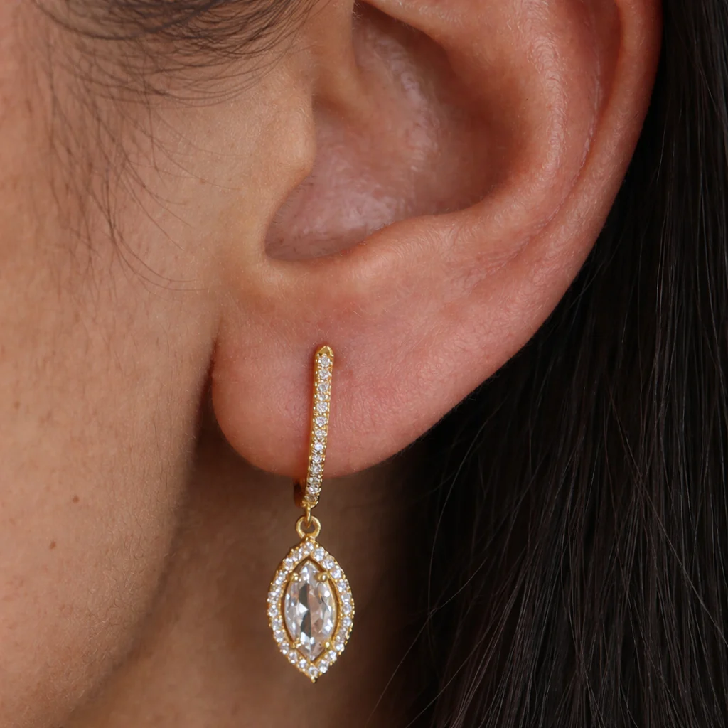 Marquise Diamond Earrings