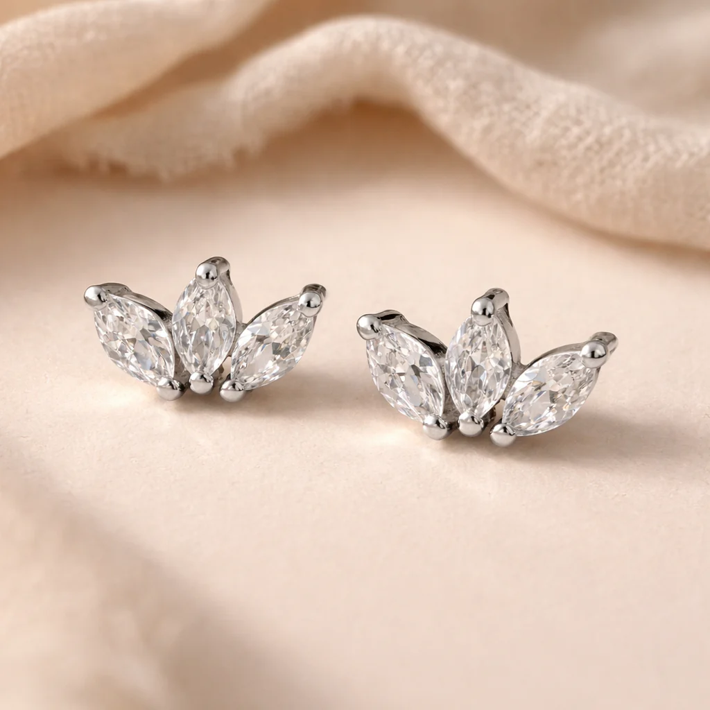 Marquise Triple Studs - Image 4