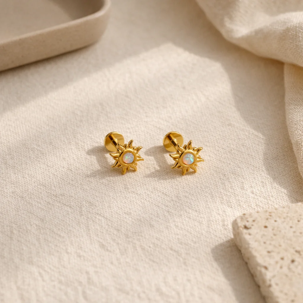 Opal Sun Studs - Image 3