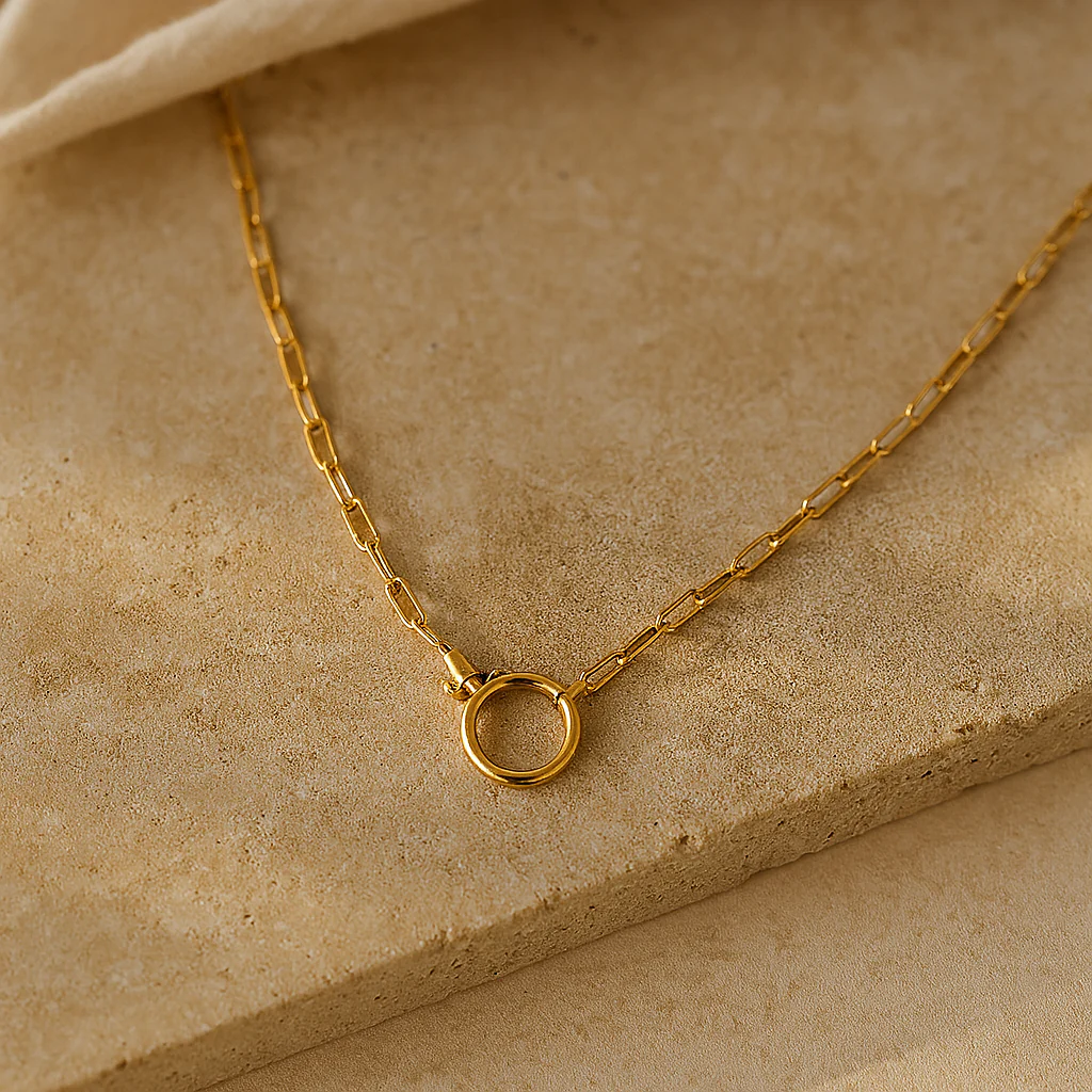 Open Lock Necklace - Image 2