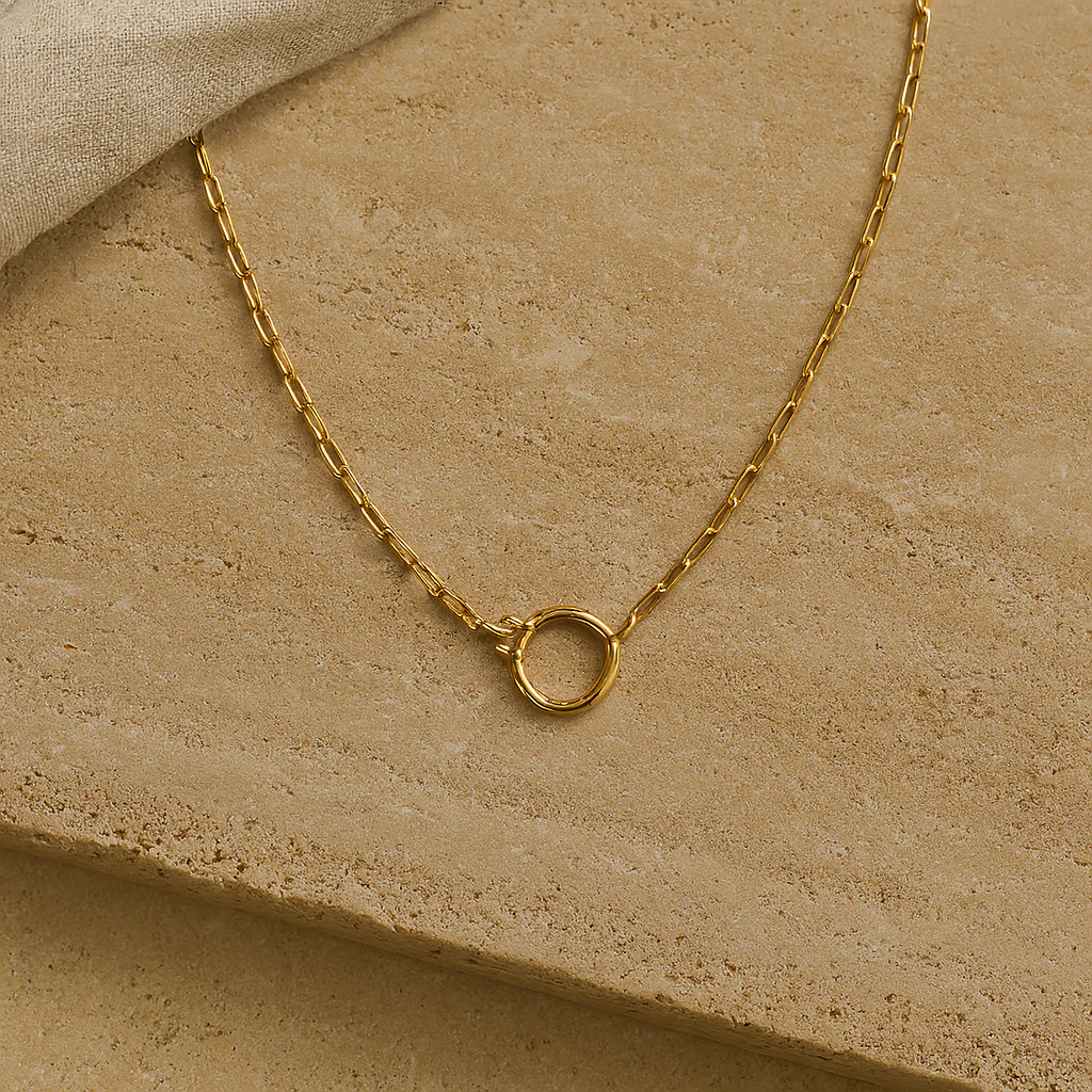 Open Lock Necklace - Image 3