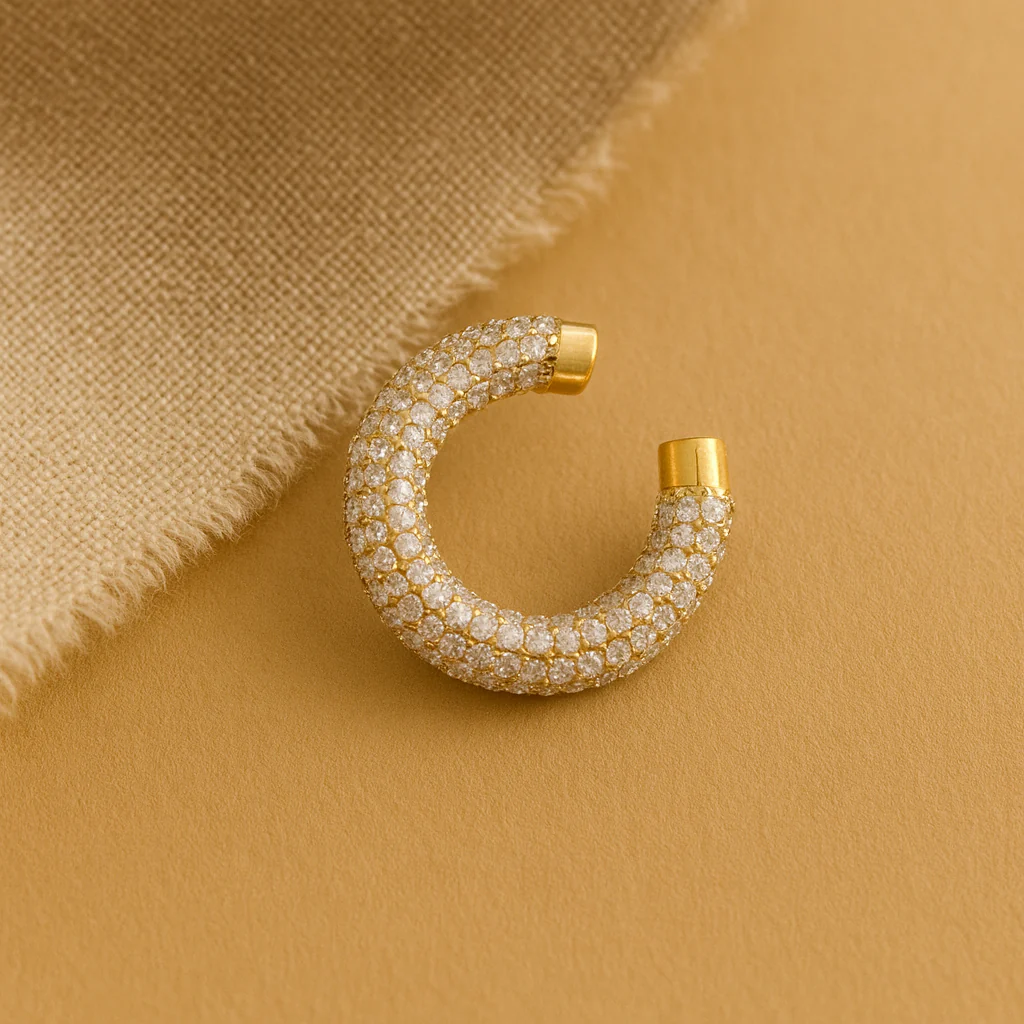 Pave Ear Cuff - Image 5