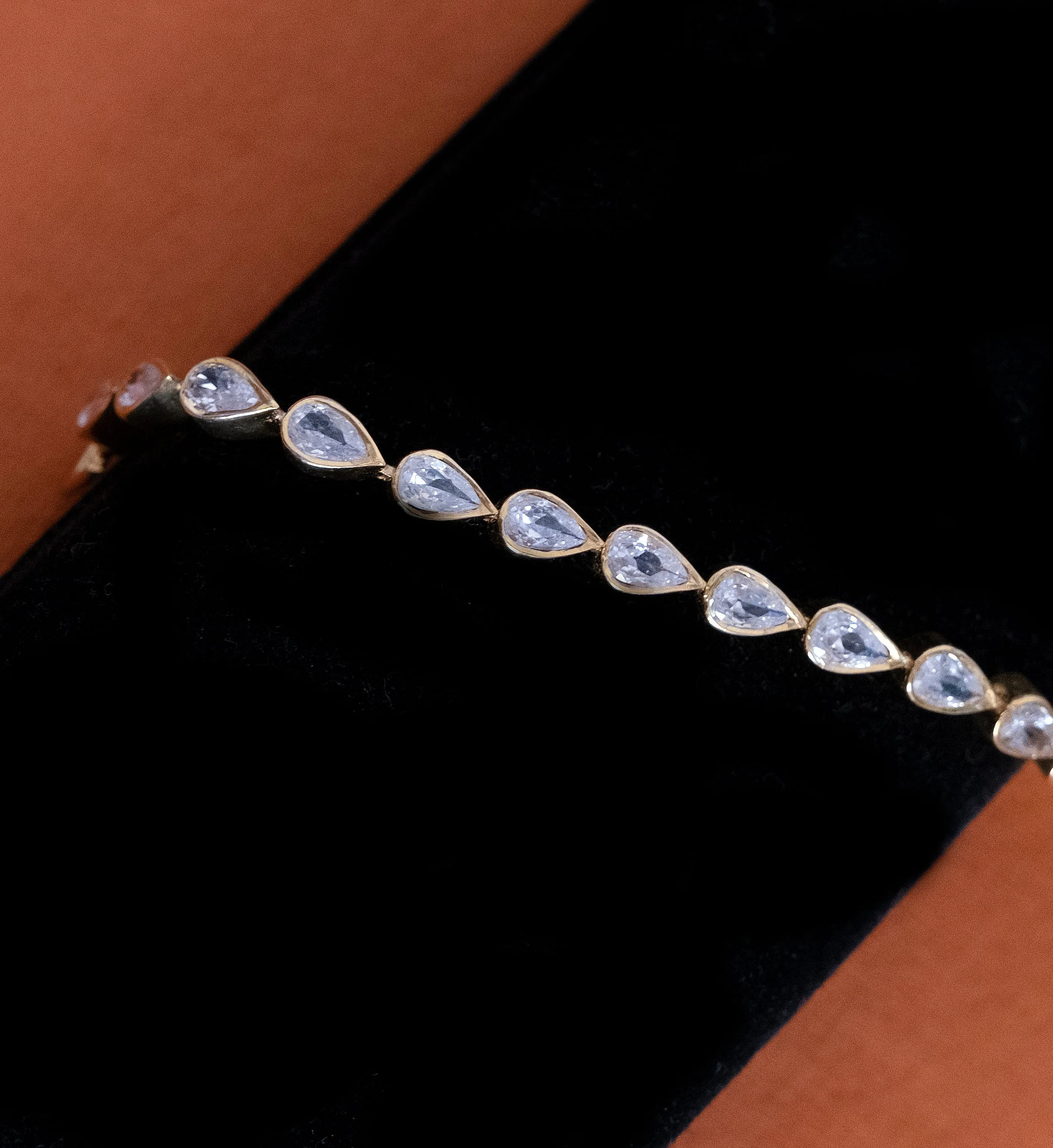 Pear Tennis Bracelet - Image 3