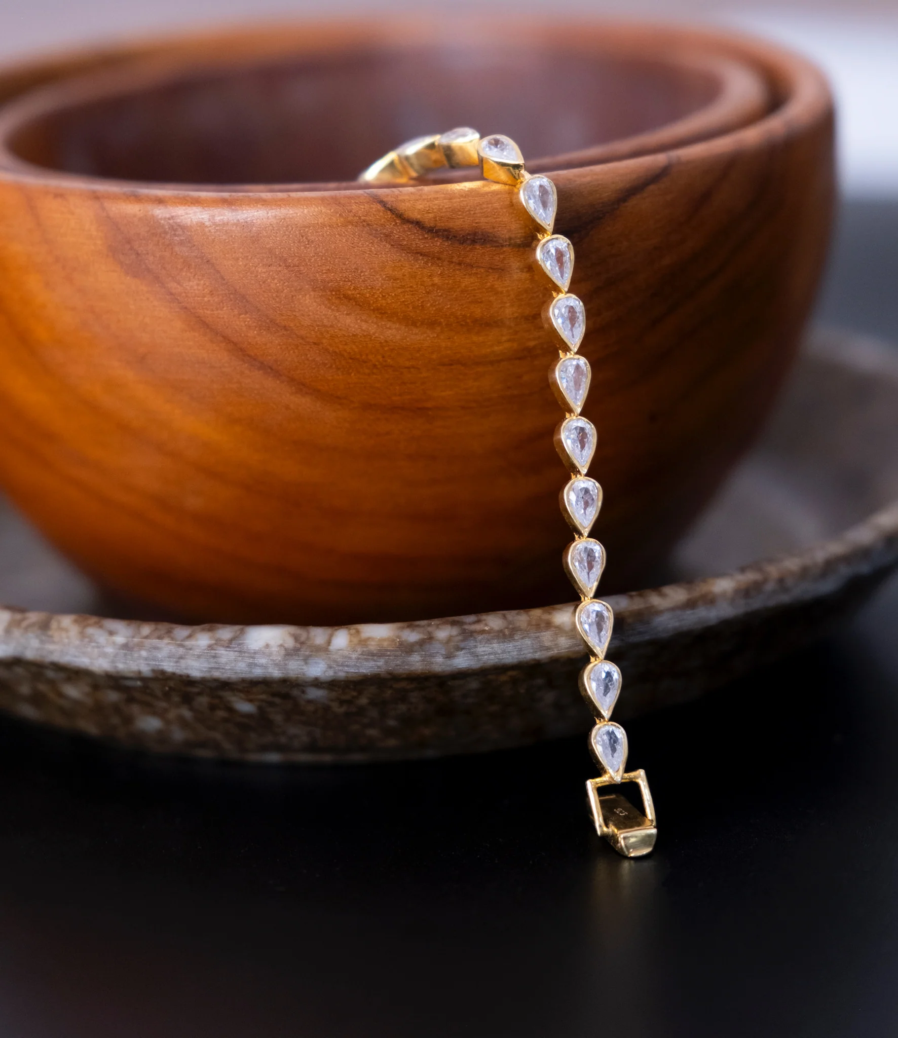 Pear Tennis Bracelet - Image 6